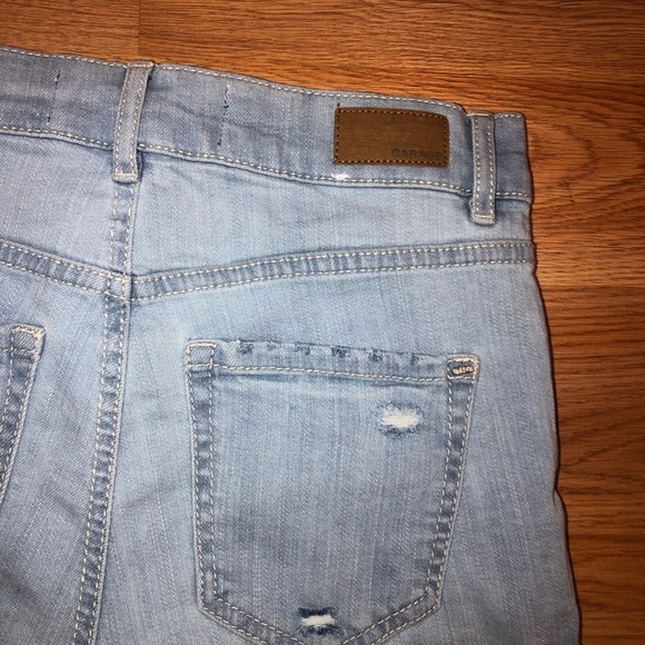 GARAGE Jean Shorts - Picture 7 of 8